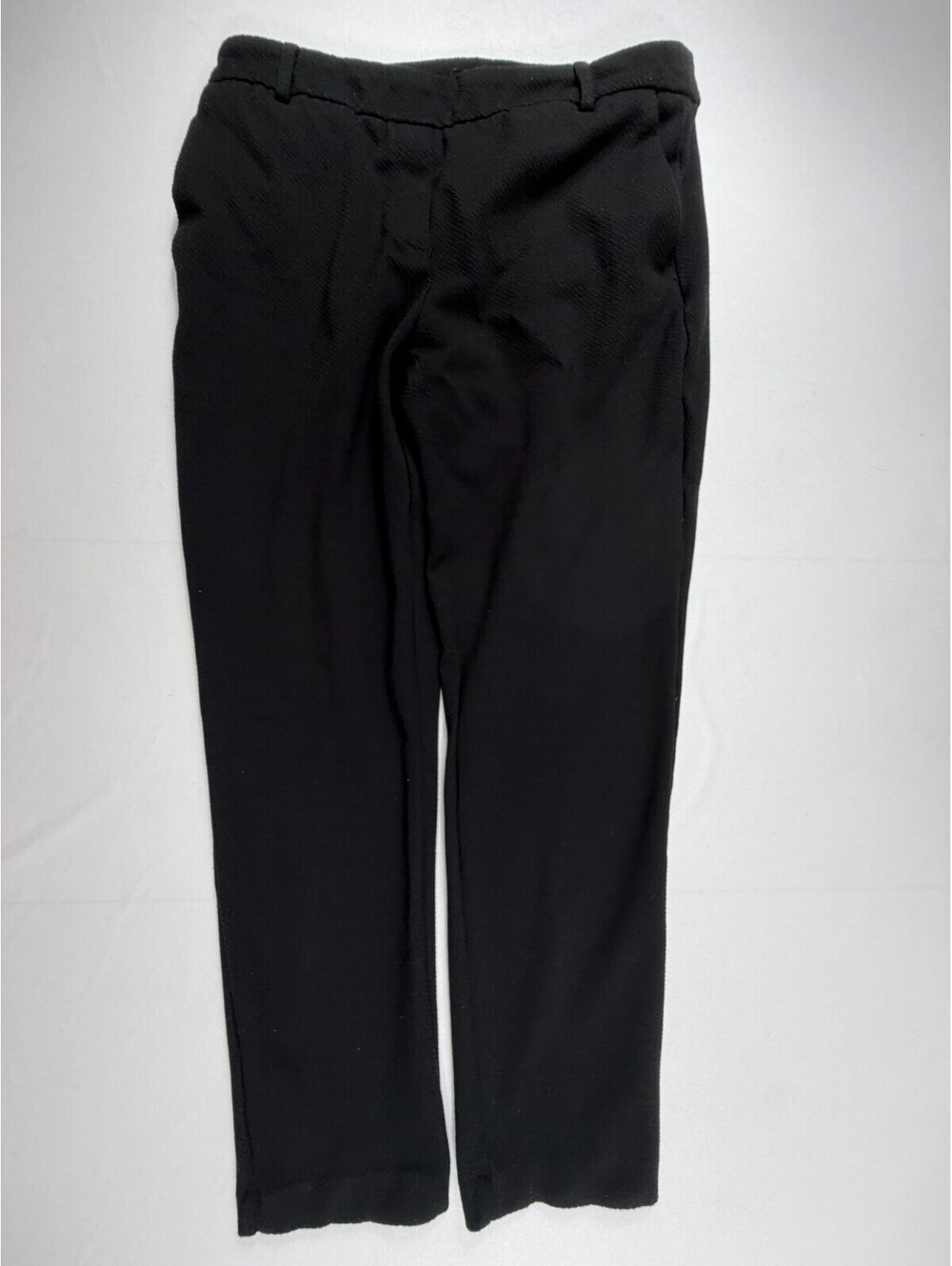 Dalia Black Stretch Viscose Blend Dress Pants Medium